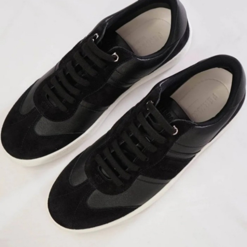 Brand New Salvatore Ferragamo Black Low-Top Men's Sneakers